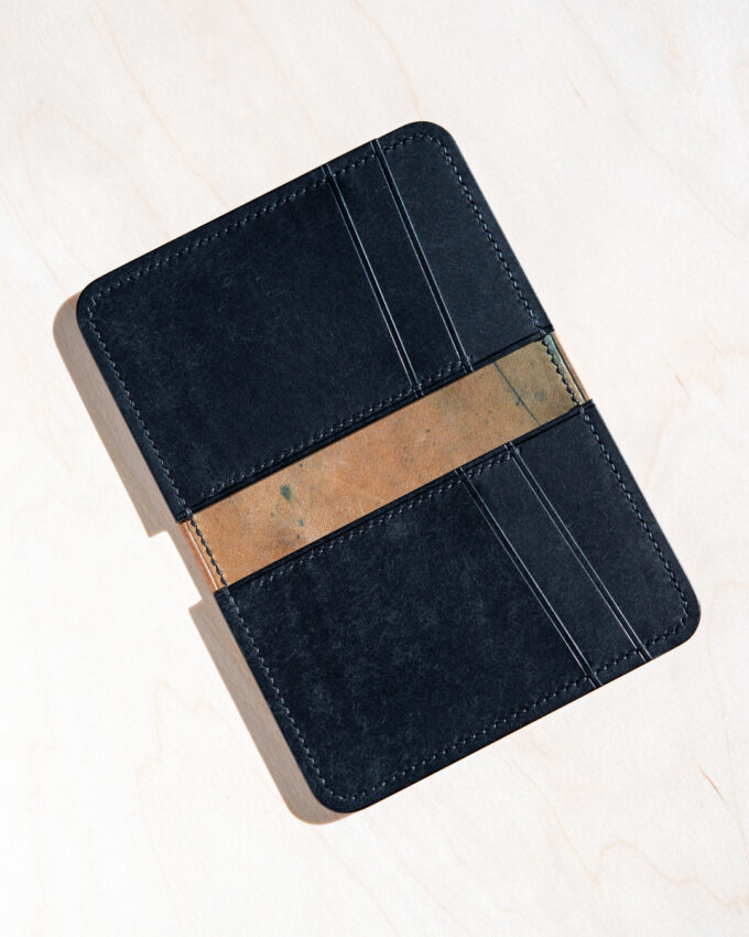 Custom Card Case - Left Foot Leather