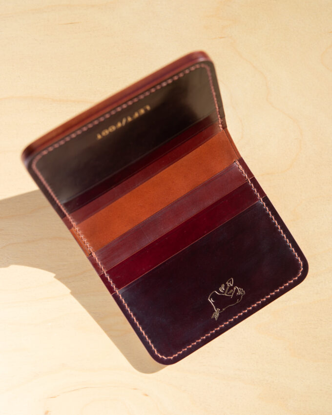 Ready to Ship - Full Horween Compact Bifold - Left Foot Leather Ready to Ship - Full Horween Compact Bifold - Left Foot Leather