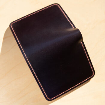 cordovan wallet in a mix of colors