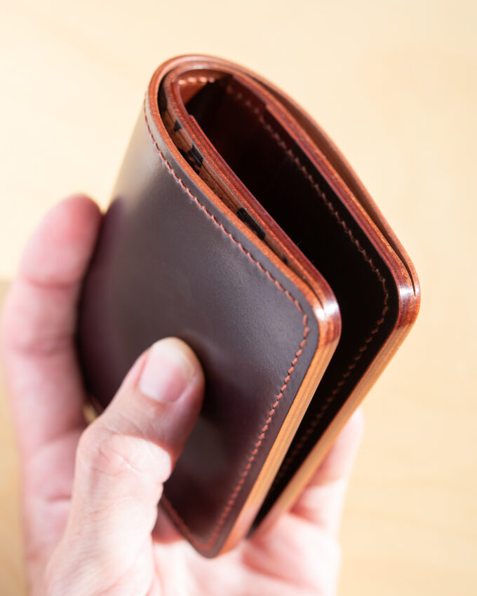 Ready to Ship - Full Horween Compact Bifold - Left Foot Leather